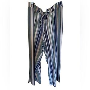 Cato Coastal Stripe Lightweight Pants 22/24w